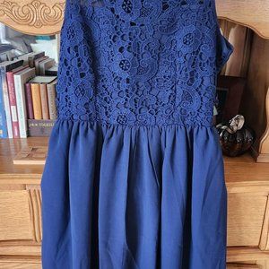 Semi formal Blue Dress